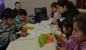 Escuela Valdivieso. Depende de la comunidad lasallana. En el taller de alfabetización se atienden necesidades educativas y sociales (La Voz/Raimundo Viñuelas). 