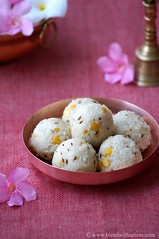 Undrallu - Steamed Broken Rice Dumplings - A Traditional South Indian Festival Recipe