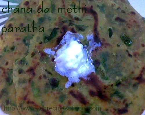dal methi paratha recipe