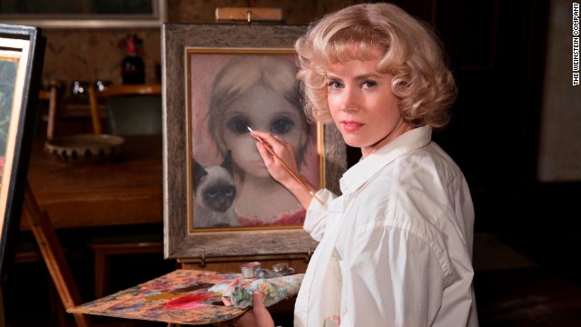 Best actress in a motion picture -- musical or comedy: Amy Adams, "Big Eyes" (pictured); Emily Blunt, "Into the Woods"; Helen Mirren, "The Hundred-Foot Journey"; Julianne Moore, "Maps to the Stars"; Quvenzhane Wallis, "Annie."