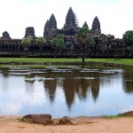 Fotos de Angkor, vista general de Angkor Wat