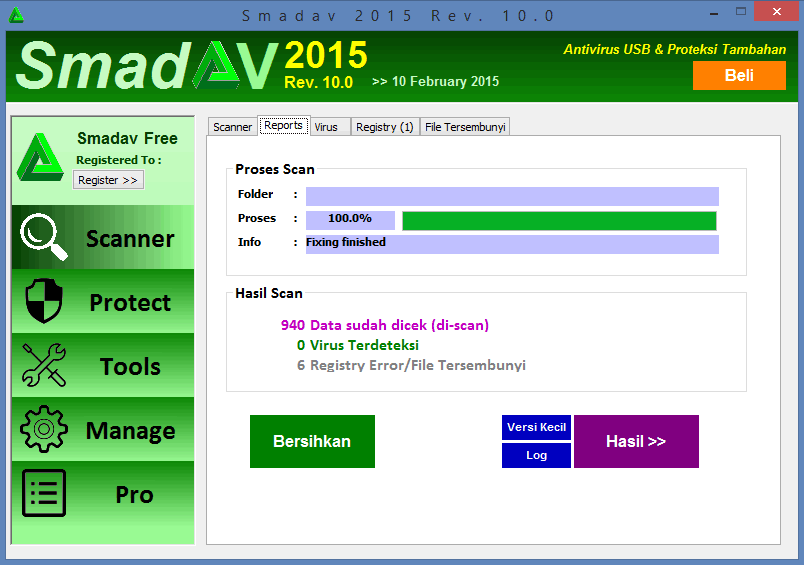 لا ملفات مخفية بعد اليوم مع Smadav Pro 2015 v10.0 with Serial 1zY6IEY