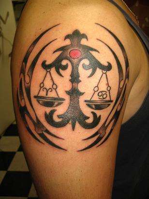 Celtic Aries Arm Tattoo Design