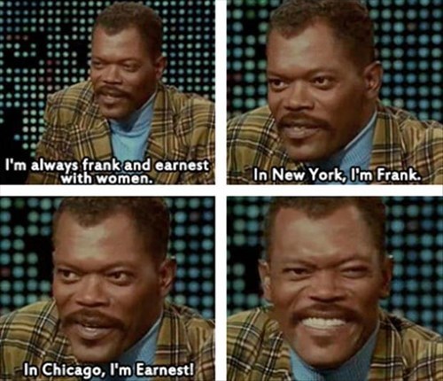 Samuel L. Jackson Is Smooth With the Ladies