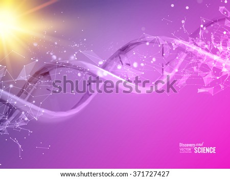 Abstract dna design.