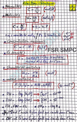 résumé chimie en solution smpc s2
