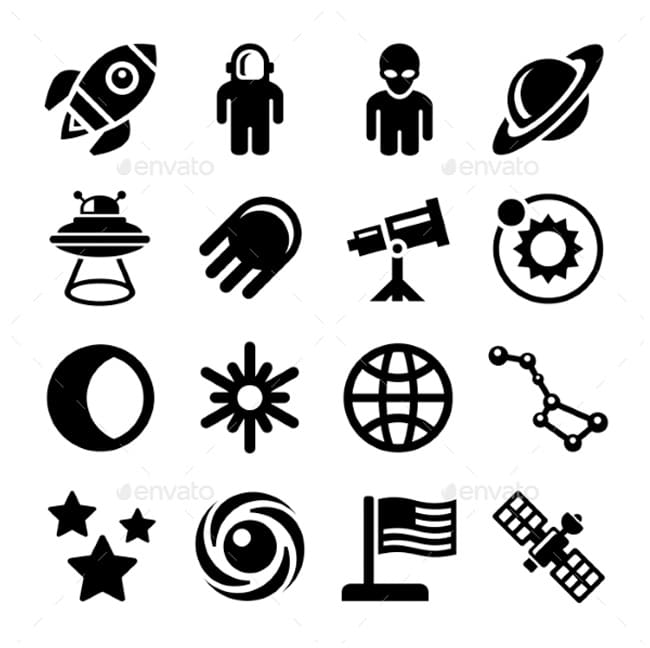 Space-Icons-Set