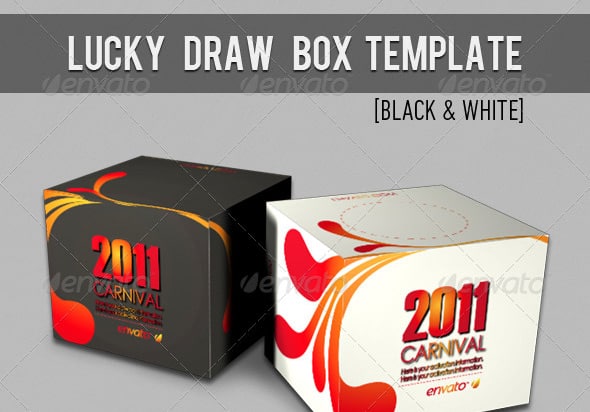 Lucky-Draw-Box-Template