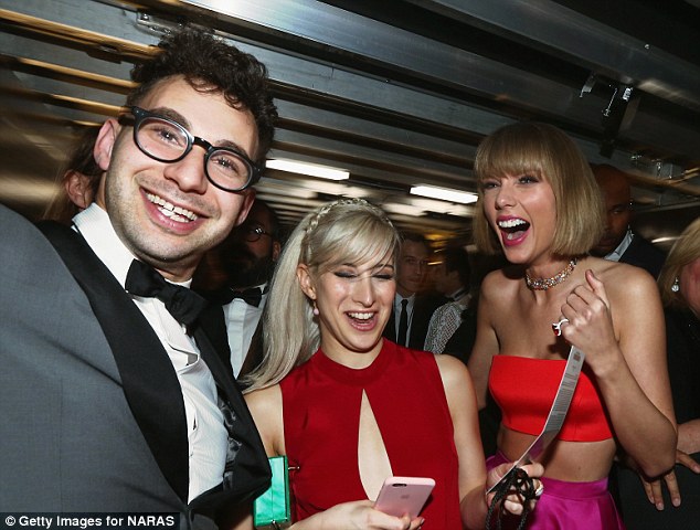 Team Kesha: Jack and Taylor Swift, seen at the Grammys last week, have both showed their support for the pop star, with Taylor making a $250,000 donation to help with the singer's legal fees