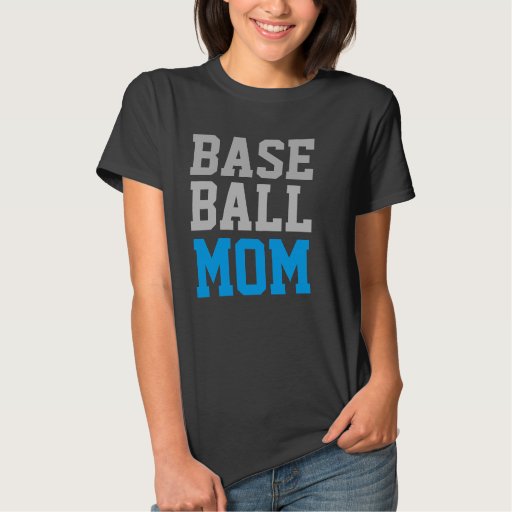 baseball mom is mother's day gift idea tee shirt