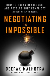 negotiating the impossible book