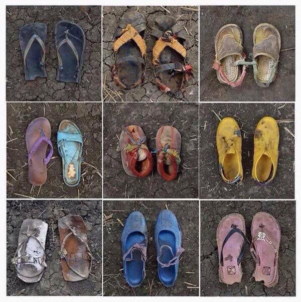 أحذية اللاجئين