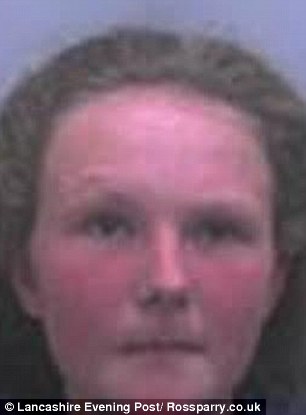 Ellie Cairns, 14, was the joint leader of a gang called the 'Boom Girls' who intimidated residents and business owners in their neighbourhood