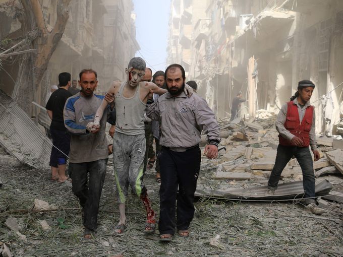غارة جوية في سوريا