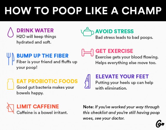 How to Poop Like a Champ