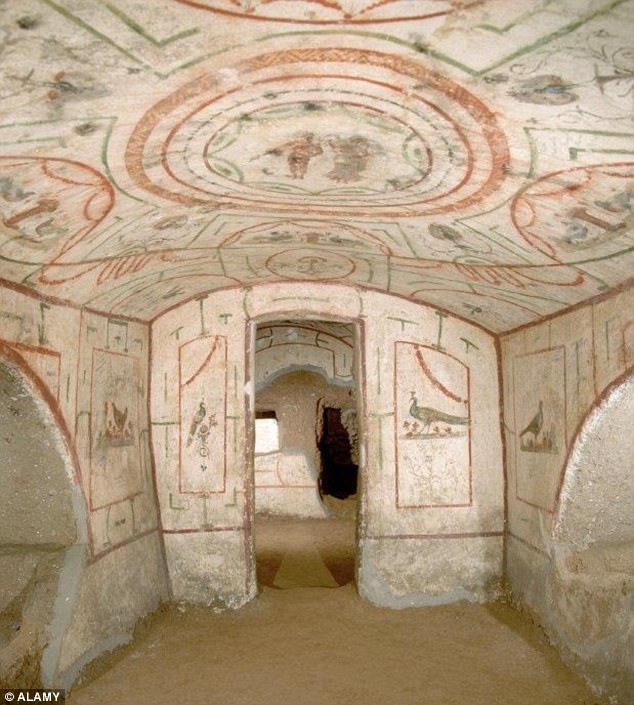 The Jewish catacombs were discovered in 1918, and archaeological excavations continued for 12 years