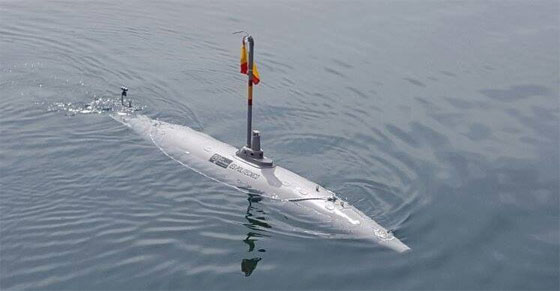 El submarino Peral de la Universidad de Cartagena navega de nuevo