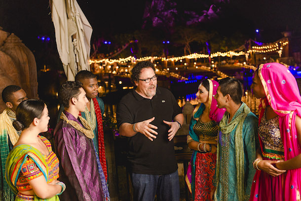 Filmmaker and Actor Jon Favreau, Who Directed Disney's 'The Jungle Book,' Attended the Show Over the Weekend and Took Time to Congratulate the Show's Cast on the Opening