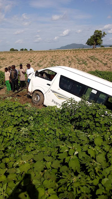 Peace Mass Transit Bus Involved in Another Accident Today (Photos)