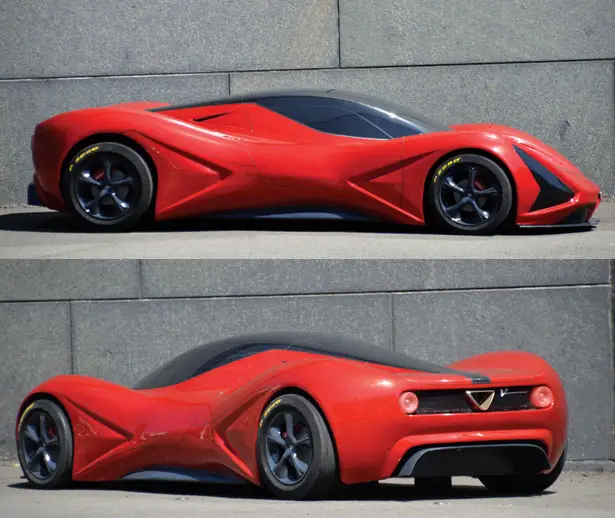 Alfa Romeo Veemenza Concept Car by Giorgio Mazzitelli