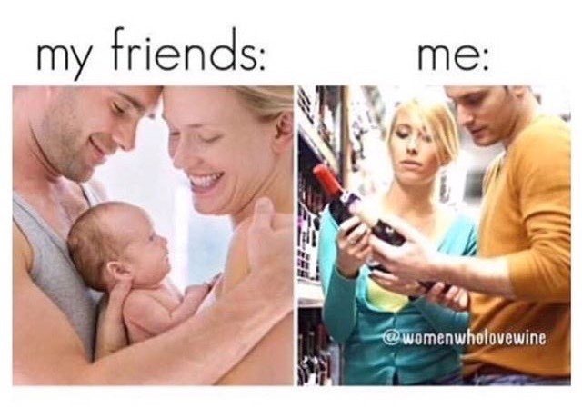 friends,wine,parenting