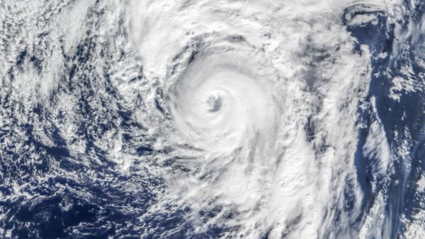 Hurricane Alex as seen on January 14, 2016, by the the Moderate Resolution Imaging Spectroradiometer (MODIS) on NASA’s Terra satellite. Image via NASA Earth Observatory.