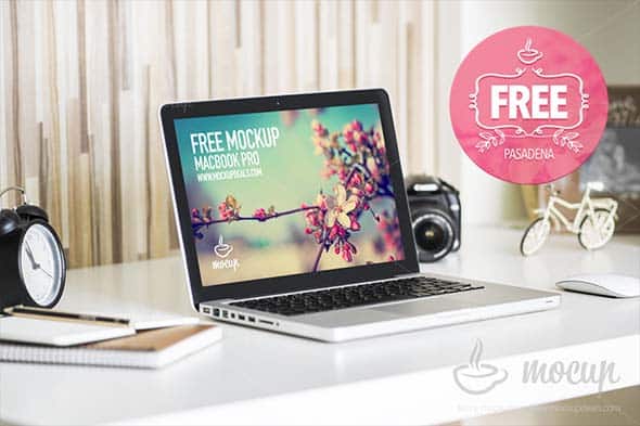 9 Free Mockup MacBook Pasadena