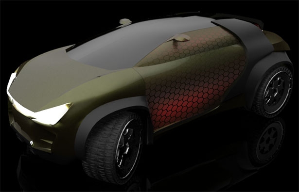 Groth SUV Concept Car by Al Hasbi