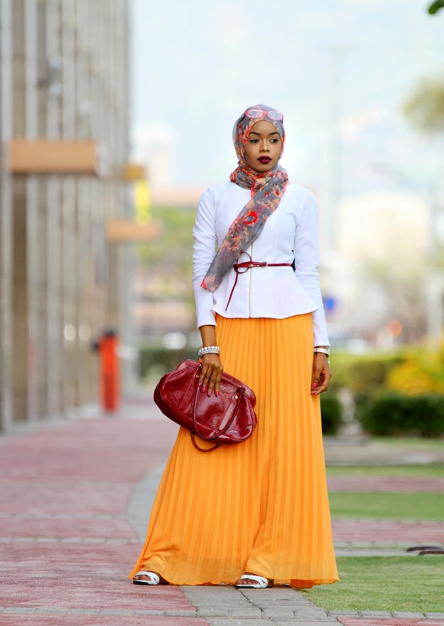 For her stunning looks, Chi prefers a Turkish hijab.