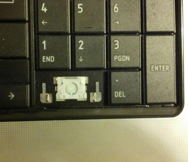 My keyboard is pissed at me for removing the 0 key