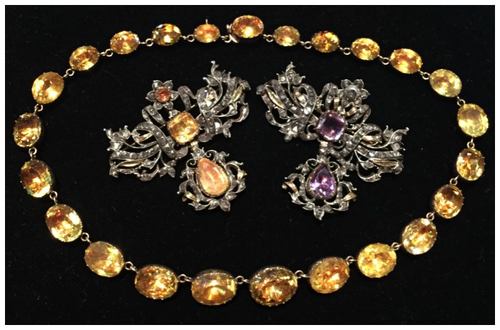 Glorious Georgian jewelry from Lowther Antiques.