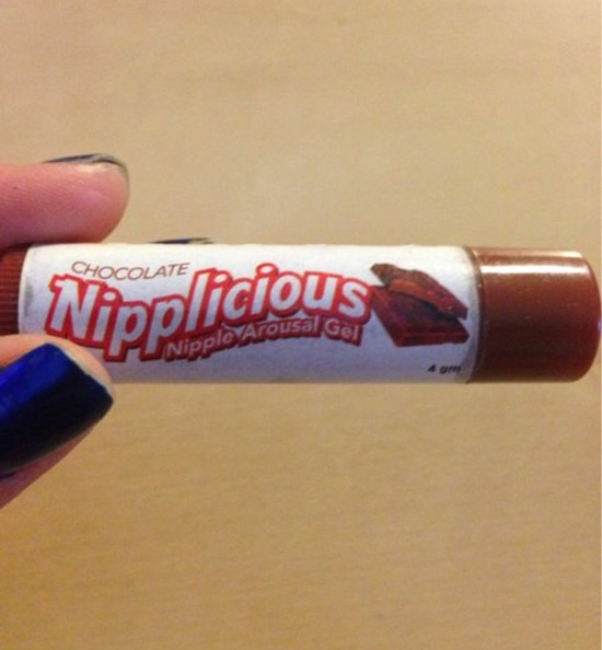 Just a reminder that I got a bag of clothes from my step mom and put this on my lips thinking it was Chapstick. I'm still traumatized