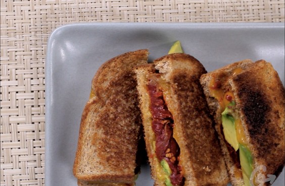 Eat Me Video: Avocado Tomato Grilled Cheese feature