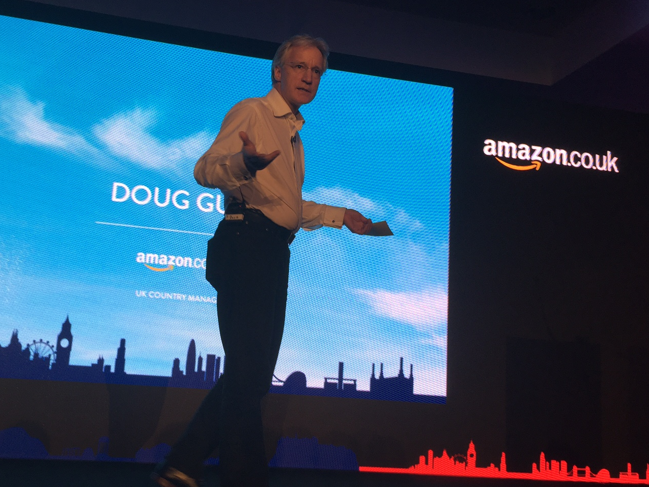 Amazon UK country manager Doug Gurr