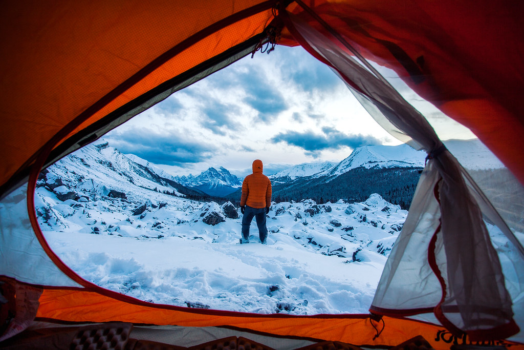Banff Tent Photo by Michael Matti