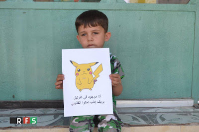 Sedih! Anak-anak Suriah Gunakan Karakter Pokemon untuk Soroti Nasib Mereka