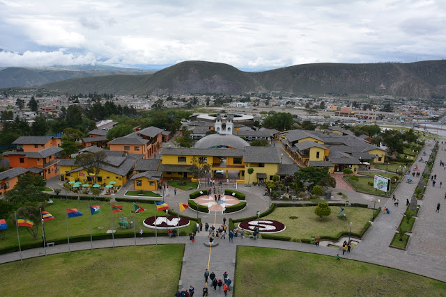 Equator line Quito