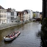 Fotos de Gante en Flandes, paseo en barco