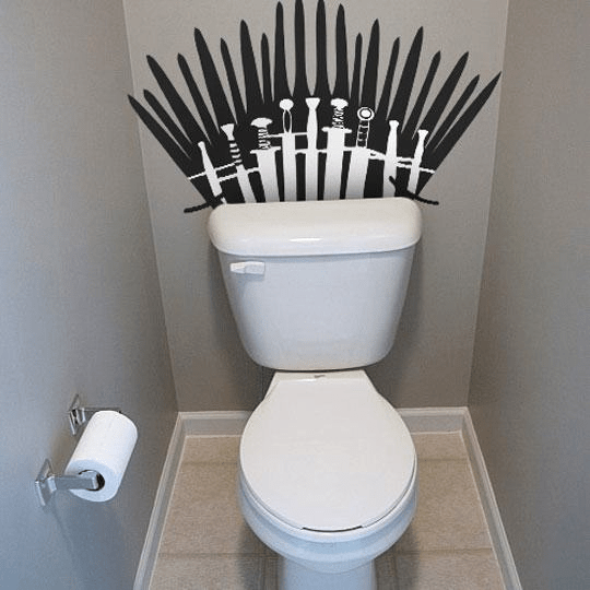 Game of Thrones,clever,toilet
