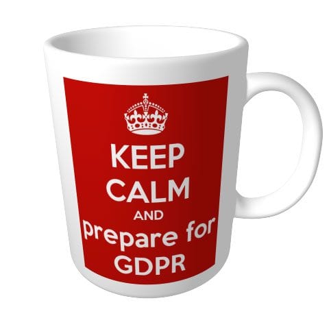 Keep Calm and prepare for GDPR - mug - from The Keep Calm-o-matic