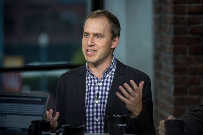 Bret Taylor, co-founder and chief executive officer of Quip, speaks during a Bloomberg West television interview in San Francisco, California, U.S., on Thursday, Oct. 15, 2015. Taylor and John Lilly, a Greylock partner, discussed venture capital funding and Jack Dorsey's stake in Square. Photographer: David Paul Morris/Bloomberg via Getty Images