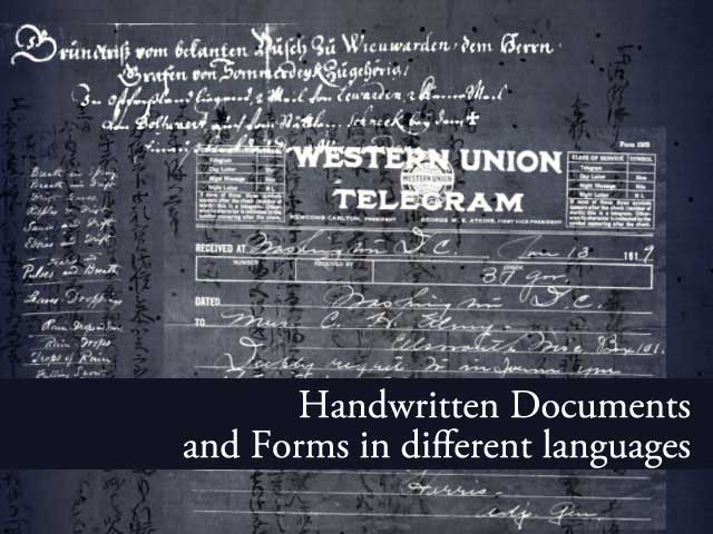 19-Handwritten-Documents