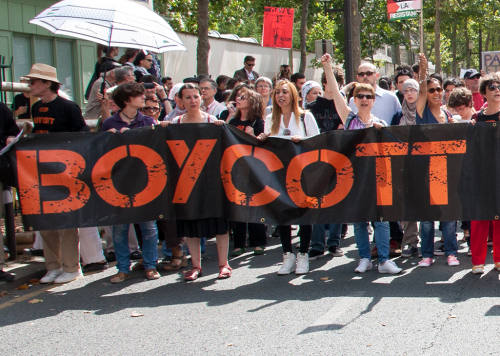 Boycotts can generate a lot of media attention. But do they really work? (photo: Jean-François Gornet, cropped)