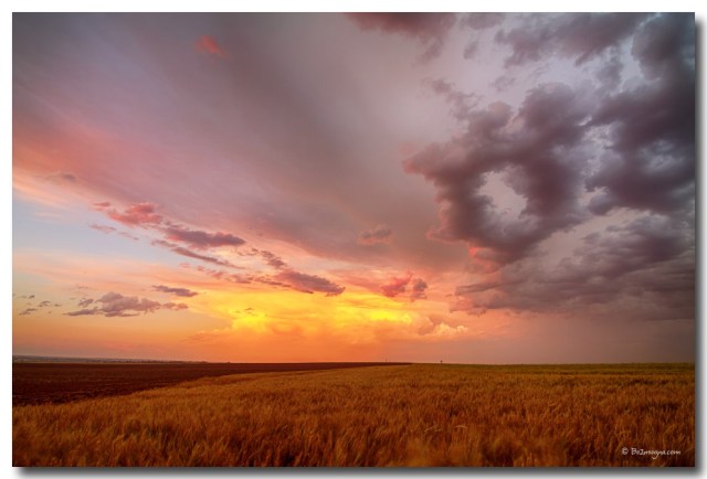 Colorado Eastern Plains Sunset Sky