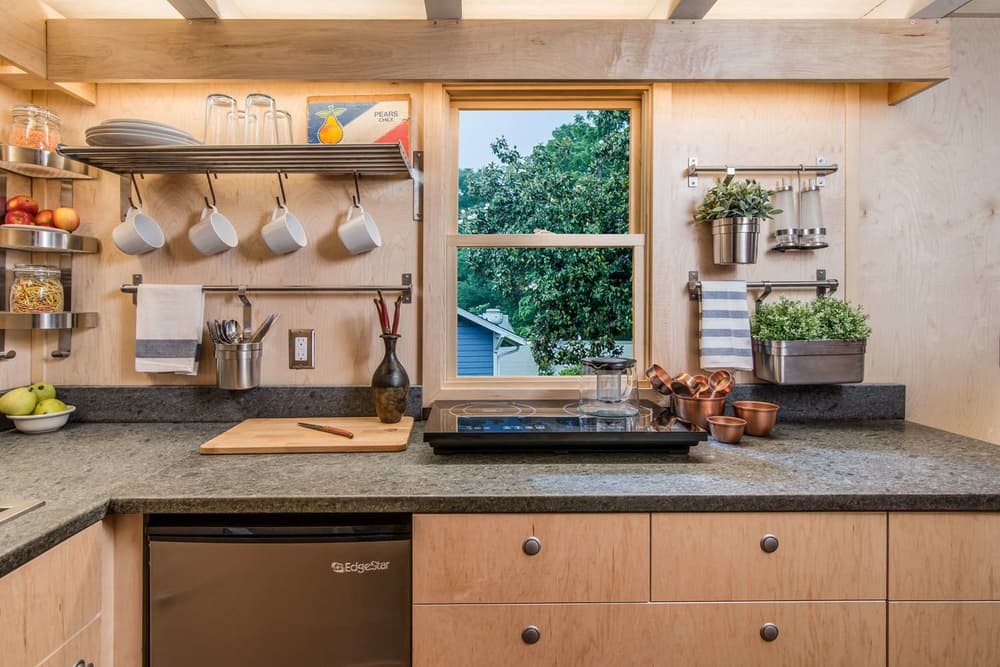 Kitchen Detail - Riverside Tiny Home by New Frontier Tiny Homes from Nashville Tennessee