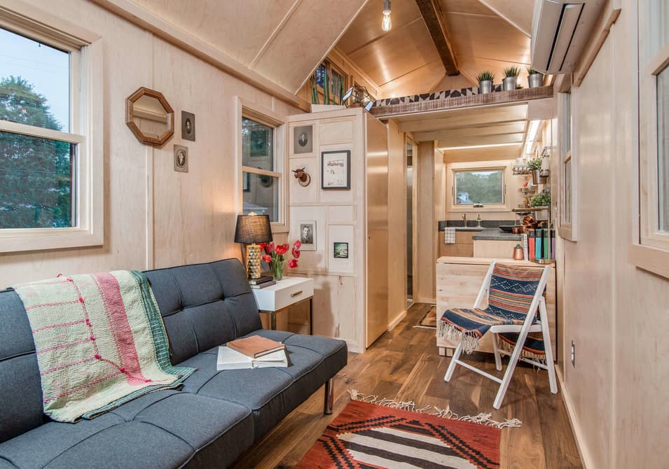 Living Room 2 - Riverside Tiny Home by New Frontier Tiny Homes from Nashville Tennessee