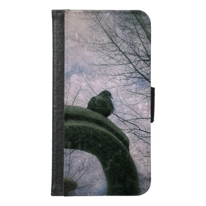 Sad pigeon wallet phone case for samsung galaxy s6