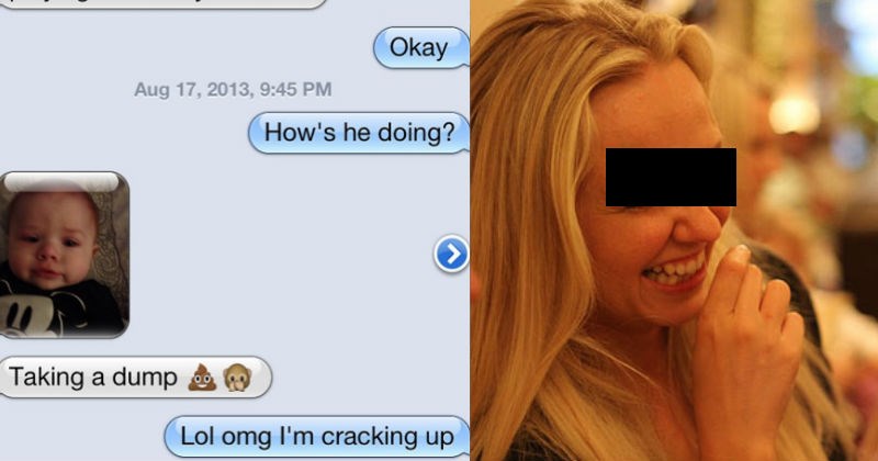 Collection of crazy text messages that babysitters sent parents.