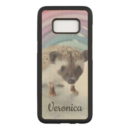Personalized Colorfully Tiny Hedgehog Carved Samsung Galaxy S8 Case