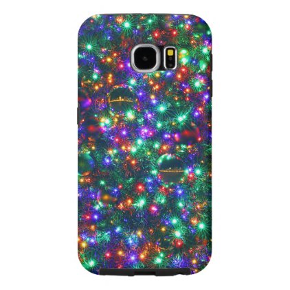 Christmas Sparkling Stars Samsung Galaxy S6 Case